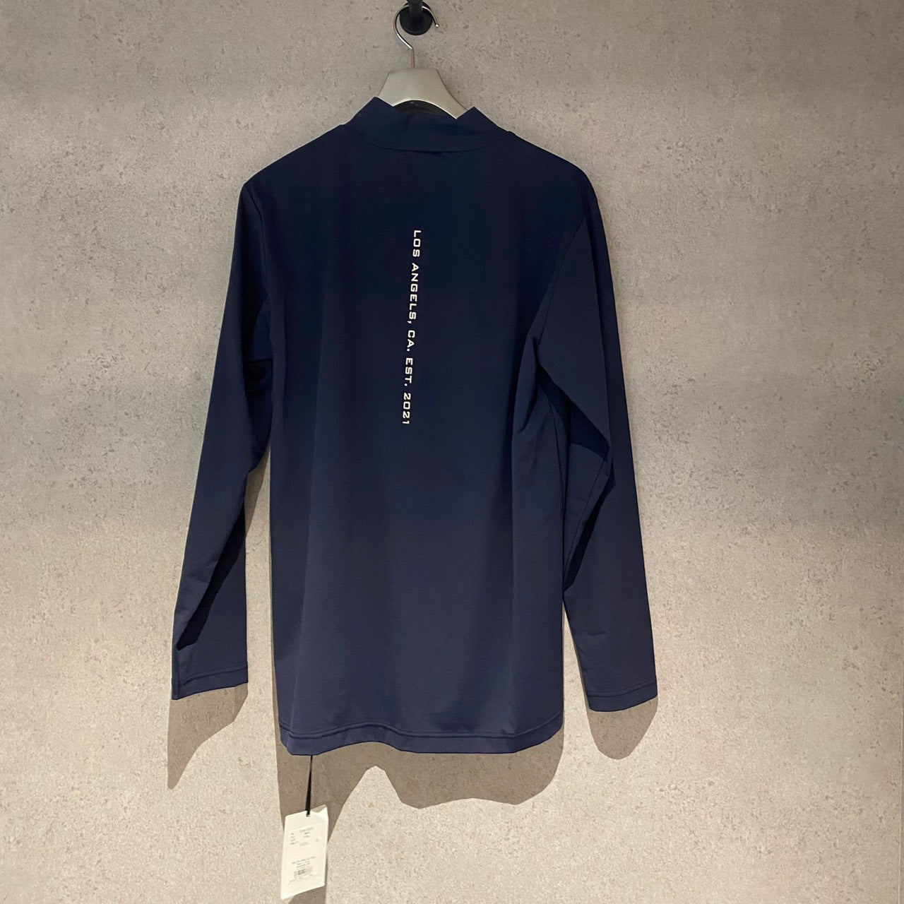 【Sample】EST.PRINT MOCK NECK LS | MEN | MEN