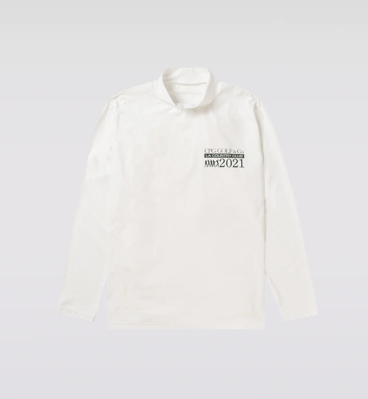 EST.PRINT MOCK NECK LS | MEN