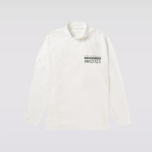 EST.PRINT MOCK NECK LS | MEN