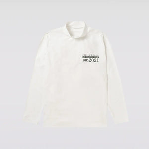 【new arrival】EST.PRINT MOCK NECK LS | MEN-SAMPLE-