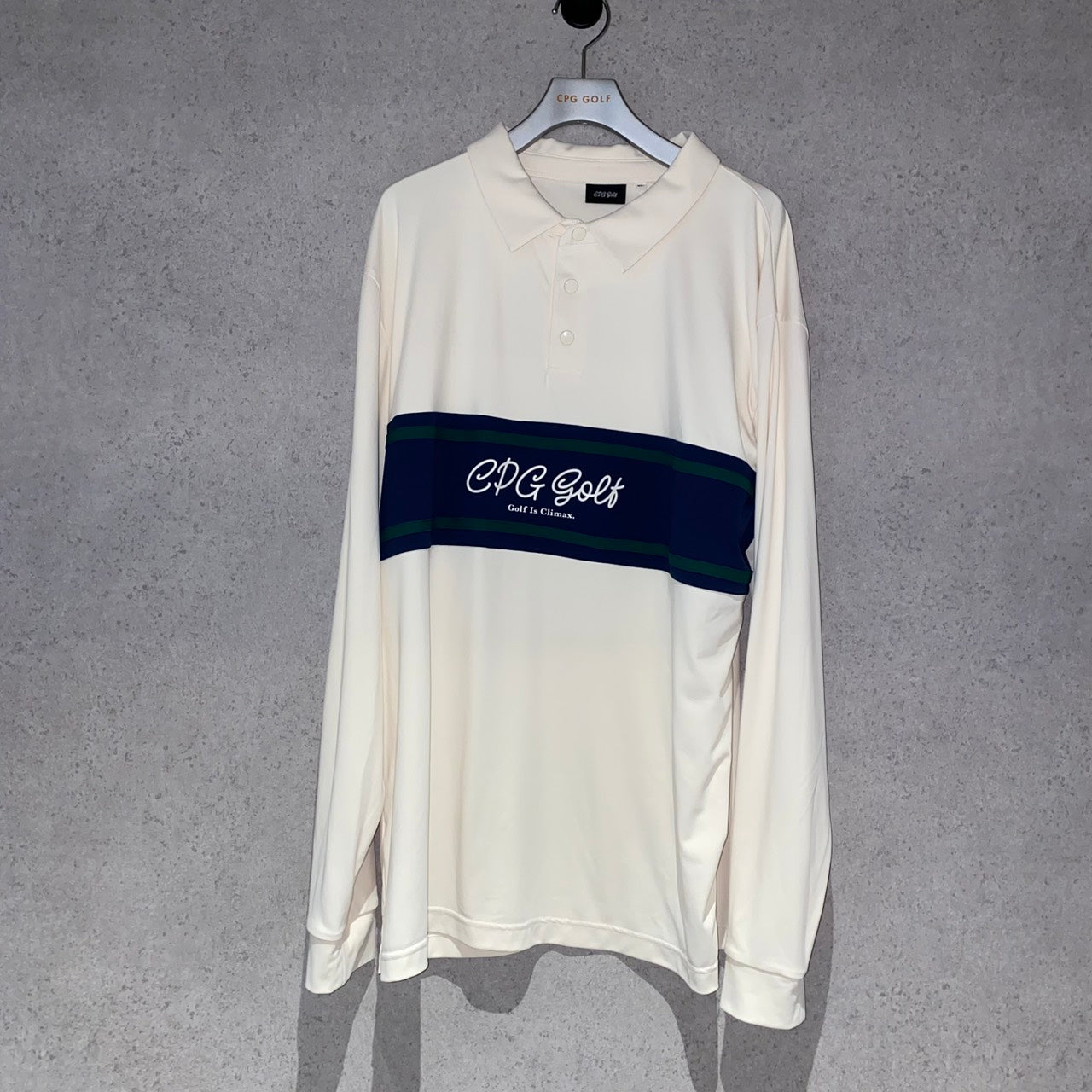 【Sample】STRETCH SMOOTH LOGO POLO LS | MEN | MEN