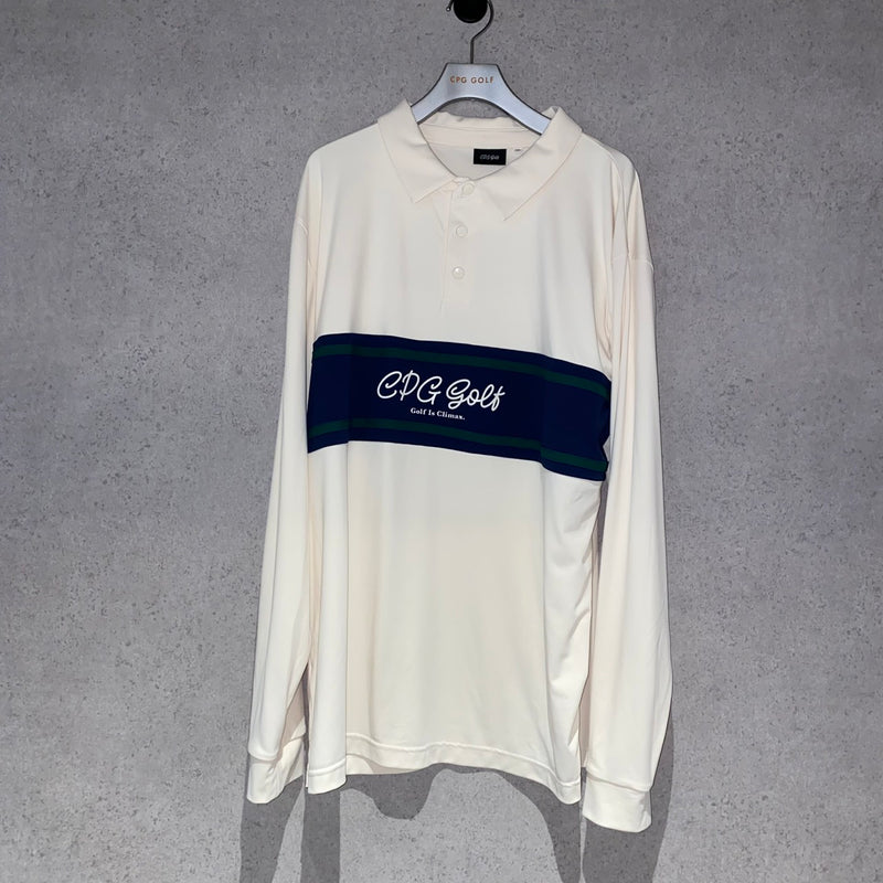 【Sample】STRETCH SMOOTH LOGO POLO LS | MEN | MEN