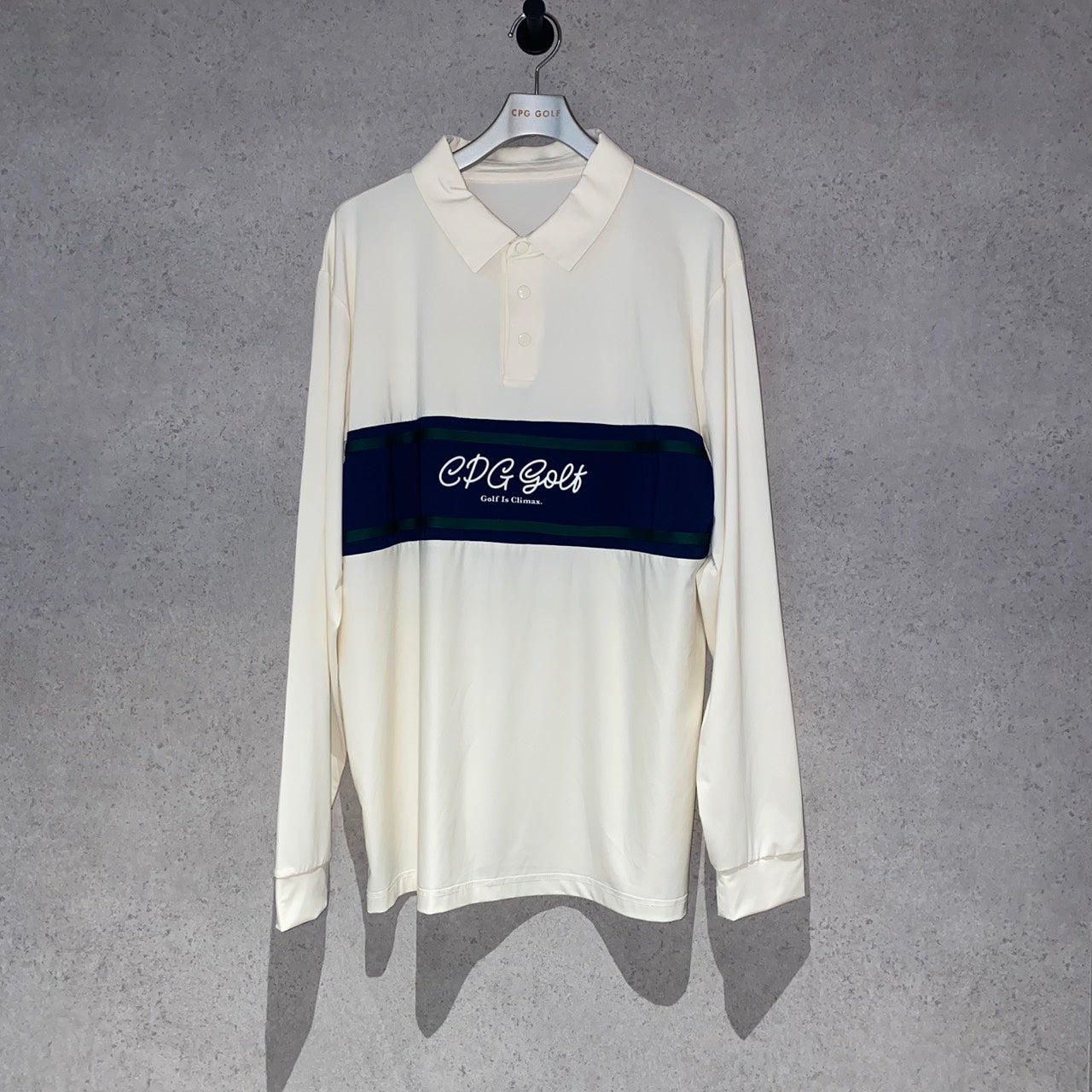 【Sample】STRETCH SMOOTH LOGO POLO LS | MEN | MEN