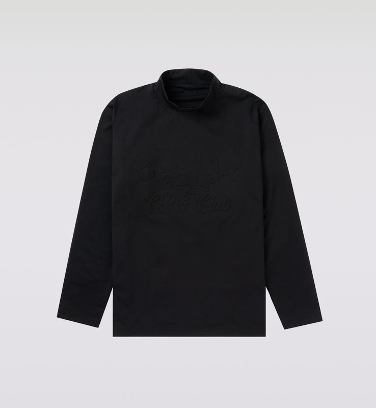 【new arrival】CLIMAX LOGO MOCK NECK LS | MEN-SAMPLE-