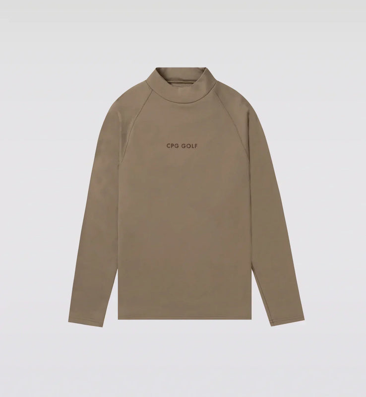 TIGHT FIT MOCK NECK LS | MEN -sample-