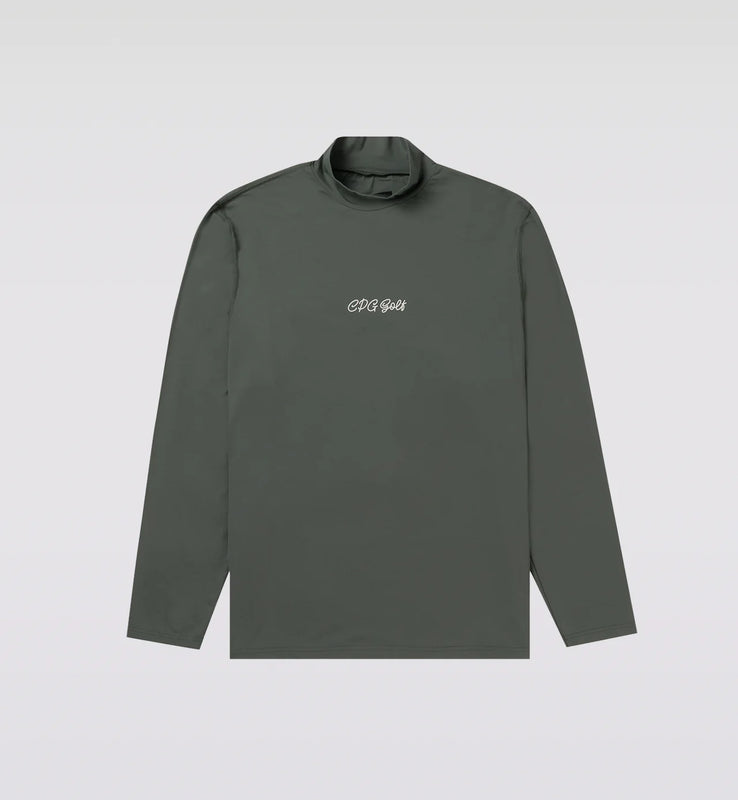 BASIC MOCK NECK LS | MEN -sample-