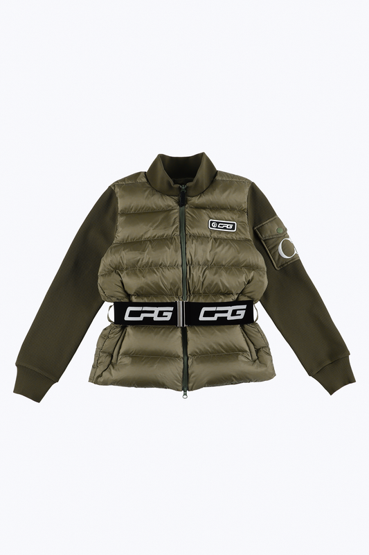 【Sample】スリーブニットダウンジャケット