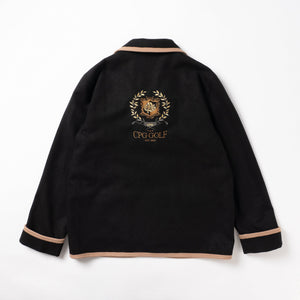 【new arrival】BRUSH MELTON EMBROIDERY JACKT | MEN-SAMPLE-