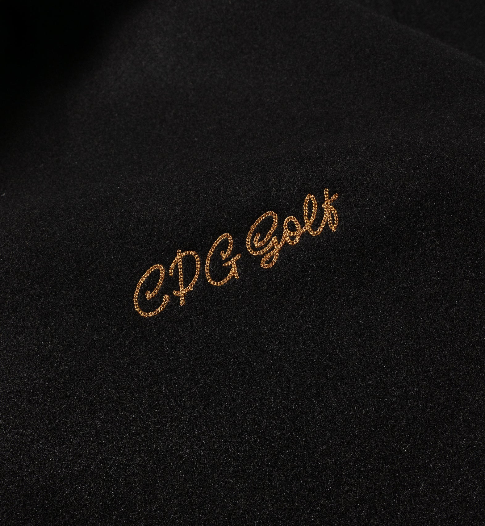 【new arrival】BRUSH MELTON EMBROIDERY JACKT | MEN-SAMPLE-