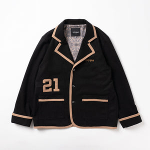 【new arrival】BRUSH MELTON EMBROIDERY JACKT | MEN-SAMPLE-