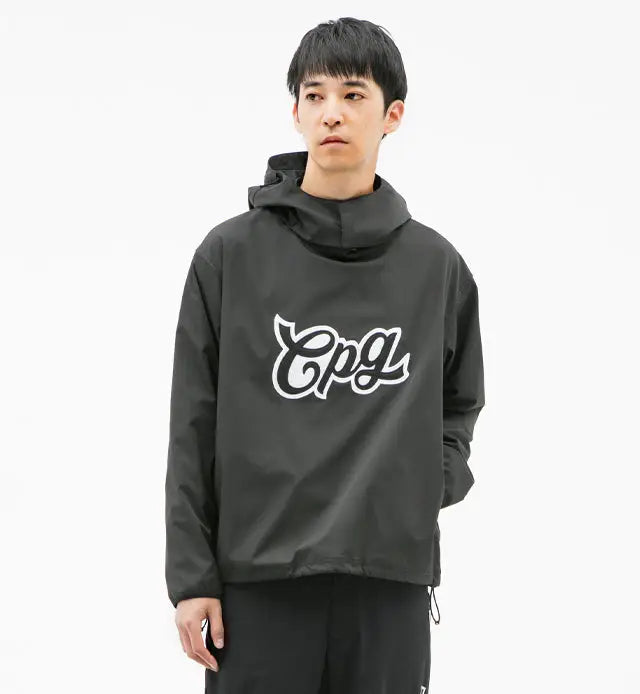 【9 월 9 일 이후 출하】 【New Arrival】 스트레치 발수 방풍 투습 후디 풀오버 | MEN