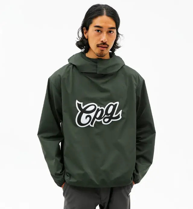 【9 월 9 일 이후 출하】 【New Arrival】 스트레치 발수 방풍 투습 후디 풀오버 | MEN