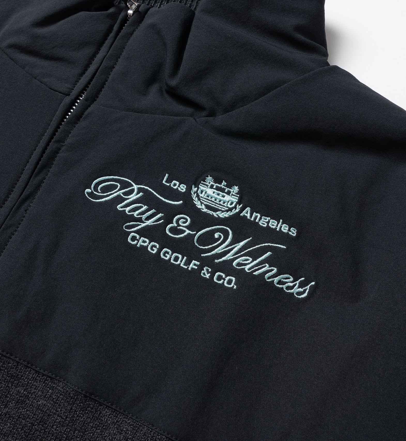 【new arrival】TWO-TONE HALF ZIP BLOUSON | MEN-SAMPLE-