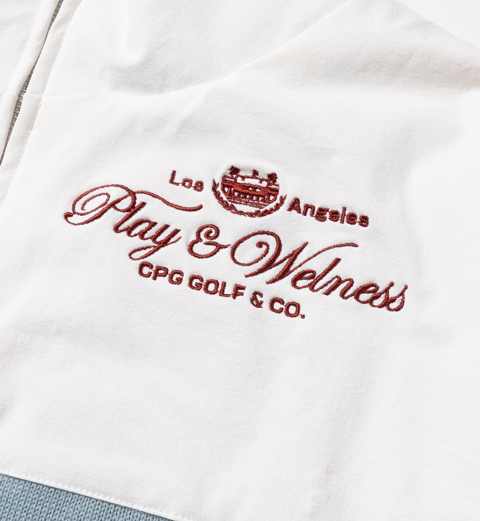 【new arrival】TWO-TONE HALF ZIP BLOUSON | MEN-SAMPLE-