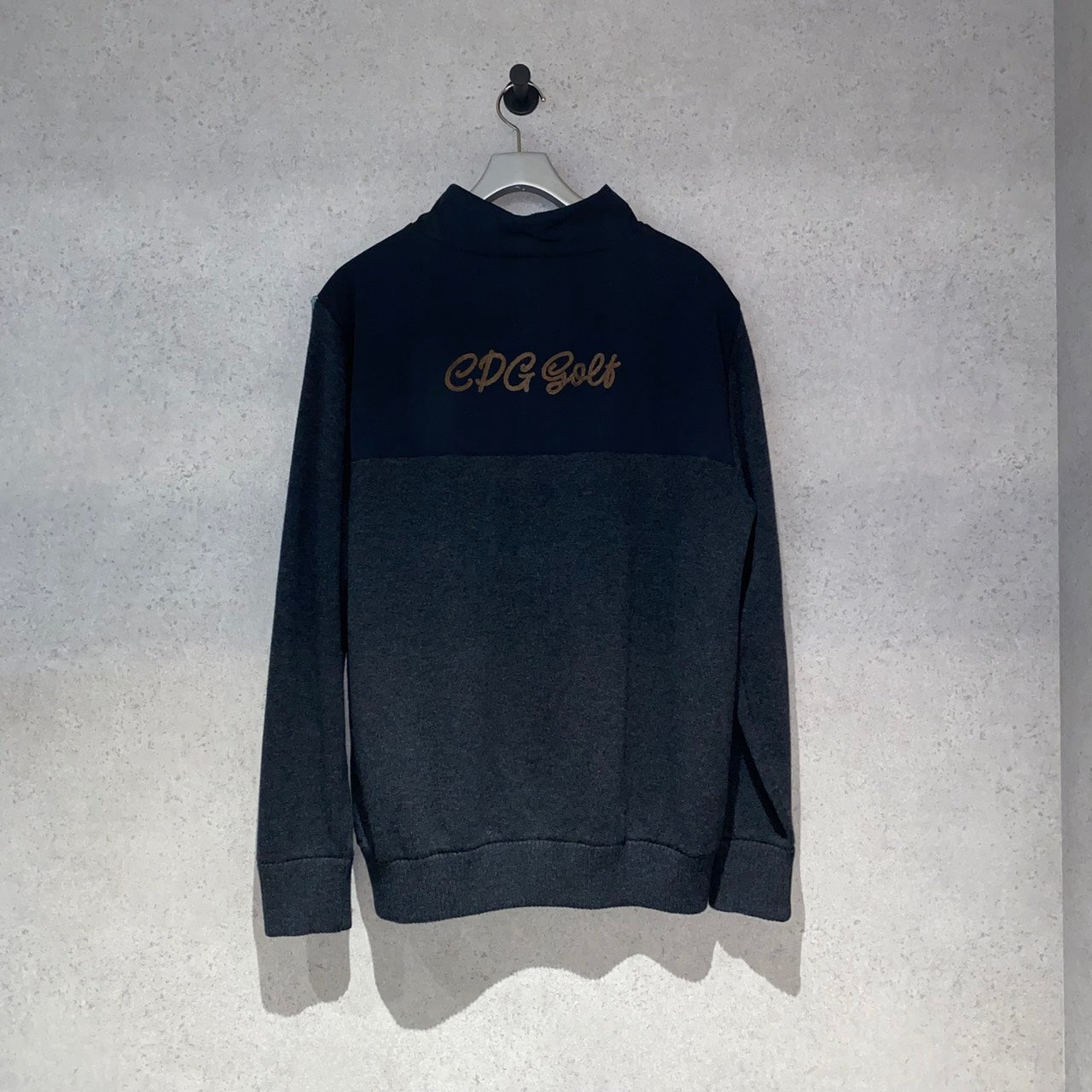 【Sample】TWO-TONE HALF ZIP BLOUSON | MEN | MEN