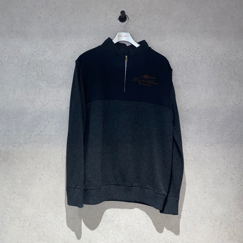 【Sample】TWO-TONE HALF ZIP BLOUSON | MEN | MEN