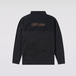 【new arrival】TWO-TONE HALF ZIP BLOUSON | MEN-SAMPLE-