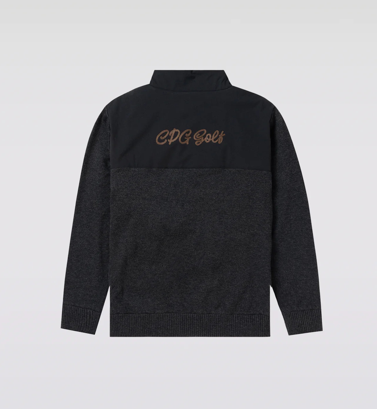 TWO-TONE HALF ZIP BLOUSON | MEN-SAMPLE-