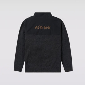 TWO-TONE HALF ZIP BLOUSON | MEN-SAMPLE-