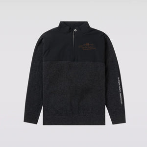 TWO-TONE HALF ZIP BLOUSON | MEN-SAMPLE-