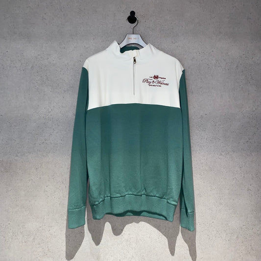 【Sample】TWO-TONE HALF ZIP BLOUSON | MEN | MEN