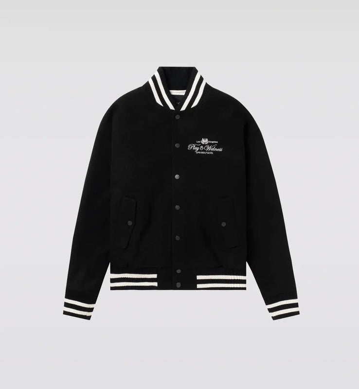 【Sample】BRUSH MELTON LETTERMAN JACKT | MEN