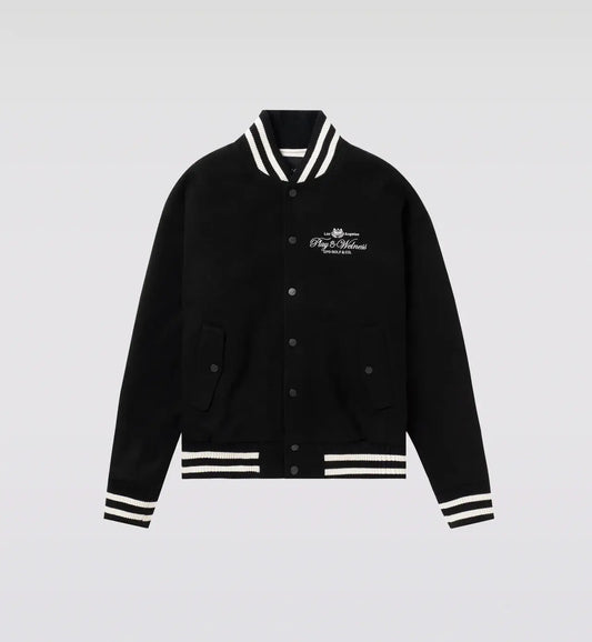 【Sample】BRUSH MELTON LETTERMAN JACKT | MEN