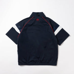 【new arrival】BY-COLOR HALF ZIP SS | MEN-SAMPLE-
