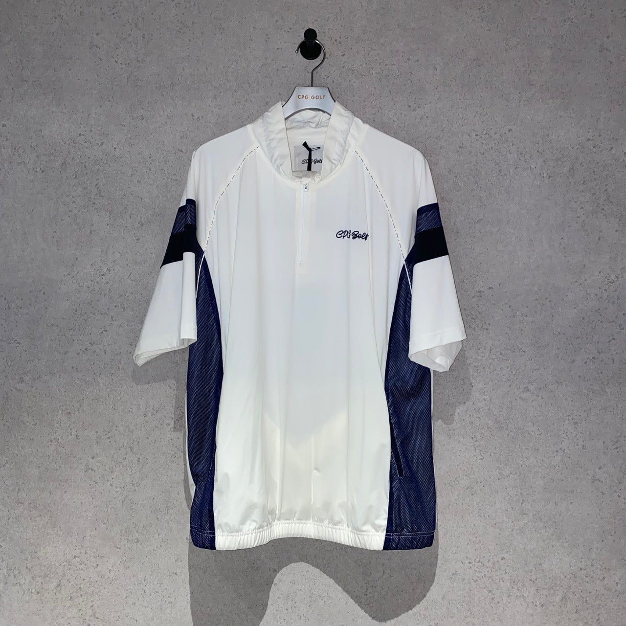 【Sample】BY-COLOR HALF ZIP SS | MEN