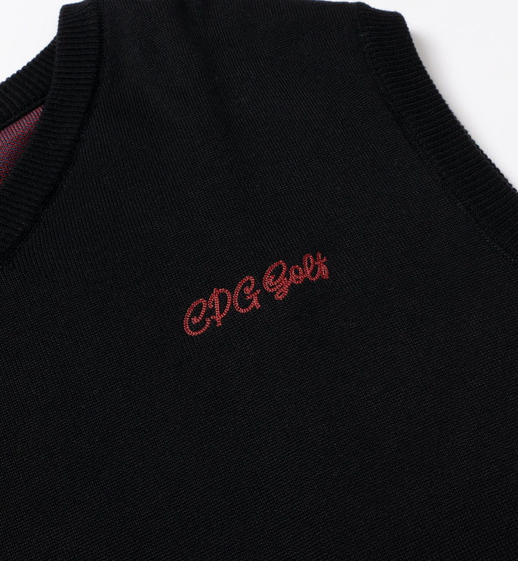 CLIMAX KNIT VEST | MEN-SAMPLE-