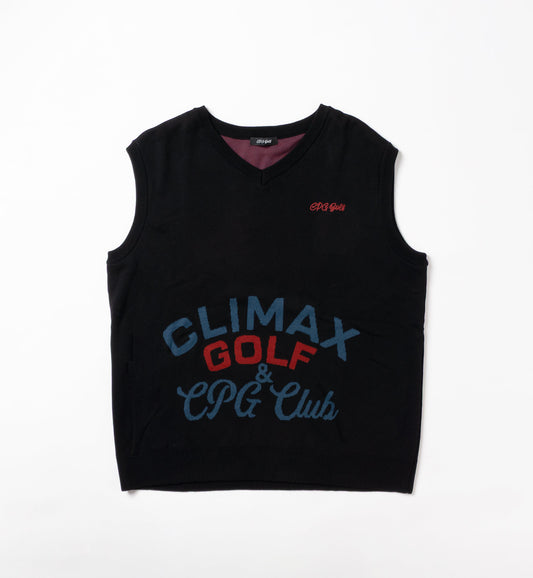 CLIMAX KNIT VEST | MEN-SAMPLE-