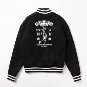 【new arrival】BRUSH MELTON LETTERMAN JACKT | MEN-SAMPLE-