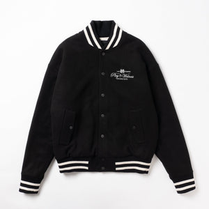 【new arrival】BRUSH MELTON LETTERMAN JACKT | MEN-SAMPLE-