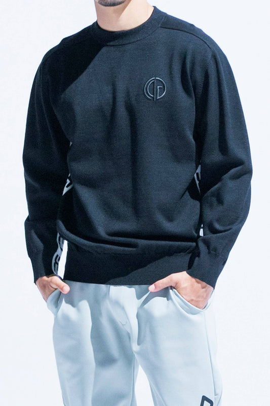 【Sample】ロゴラインストレッチセーター | MEN