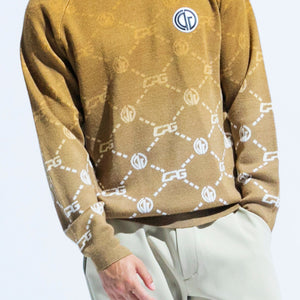 【Sample】グラデションロゴセーター | MEN