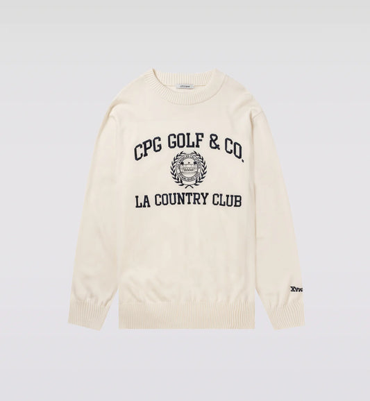 PULL OVER LOGO INTARSIA | MEN