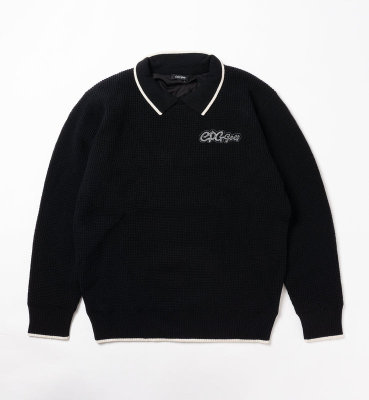 【new arrival】POLO KNIT PULLOVER | MEN-SAMPLE-