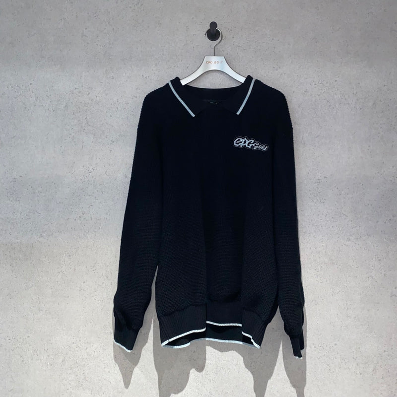 【Sample】POLO KNIT PULLOVER | MEN | MEN