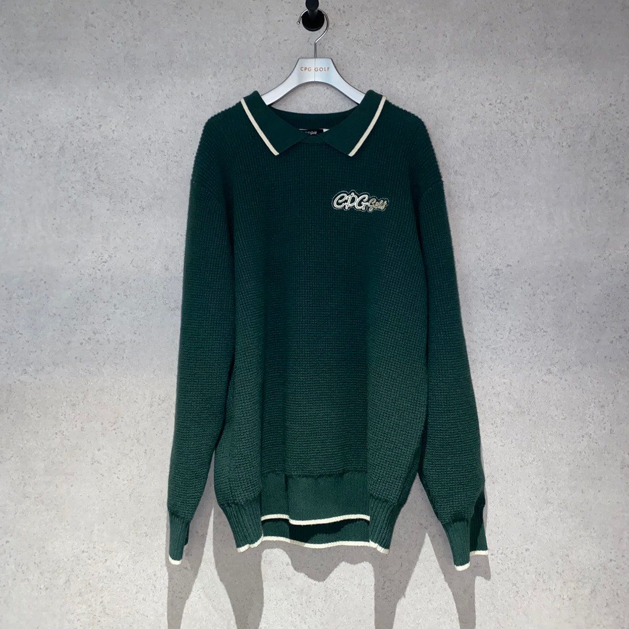 【Sample】POLO KNIT PULLOVER | MEN | MEN