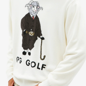 シーピージーゴルフ | 羊グラフィックインターシャニットPO | ゴルフ