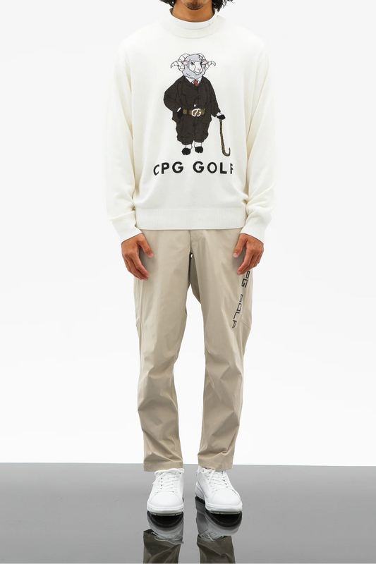 シーピージーゴルフ | 羊グラフィックインターシャニットPO | ゴルフ