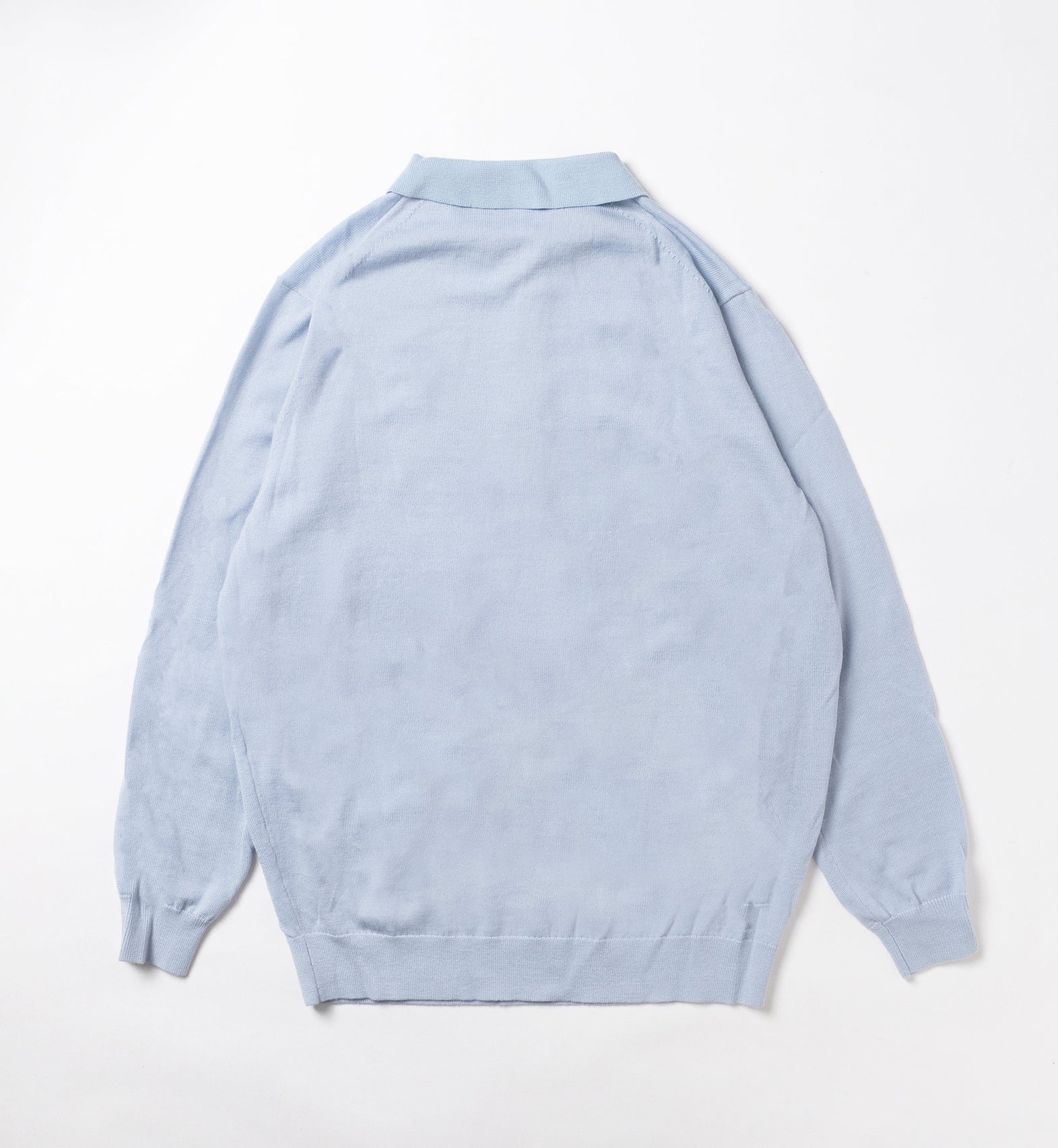 メリノウールニットポロ | MEN-SAMPLE-