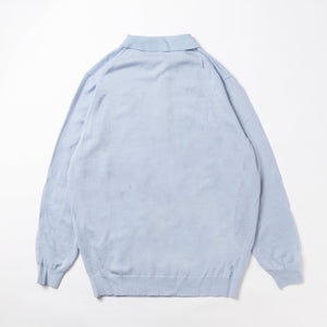 メリノウールニットポロ | MEN-SAMPLE-