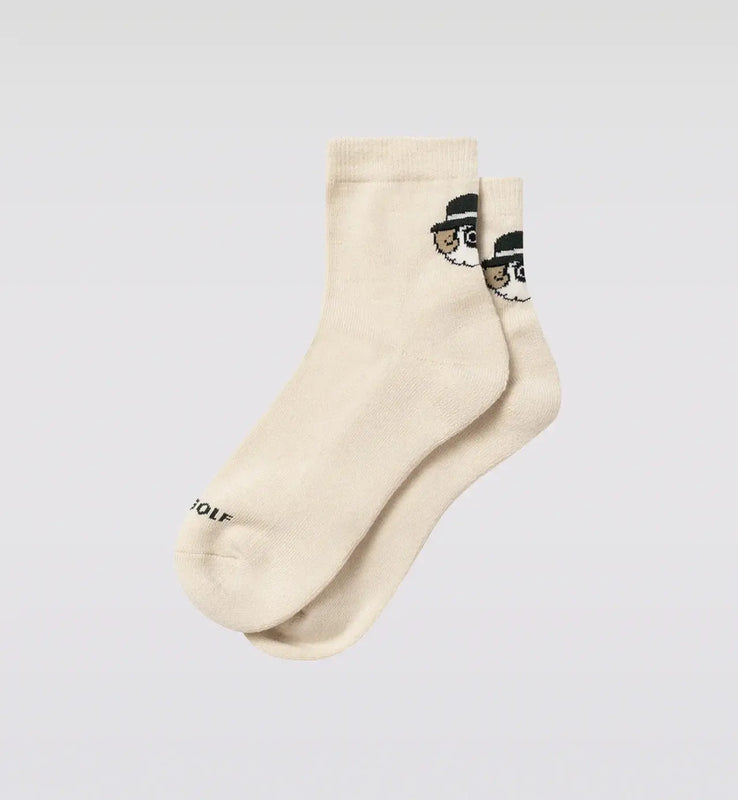 【new arrival】MENS SHEEP LOGO MIDDLE SOX-SAMPLE-