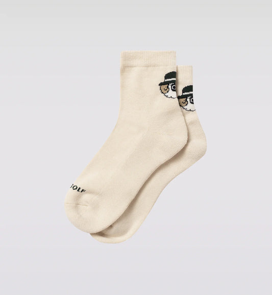 MENS SHEEP LOGO MIDDLE SOX