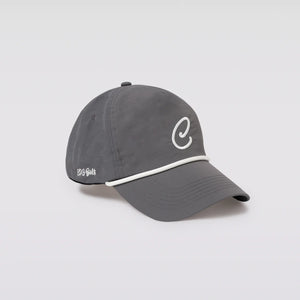 C LOGO NYLON TWILL CAP