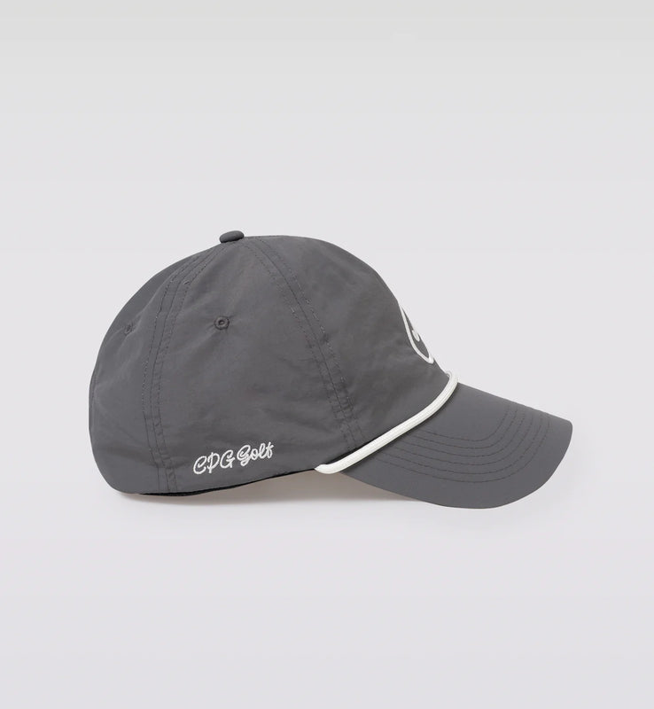 C LOGO NYLON TWILL CAP