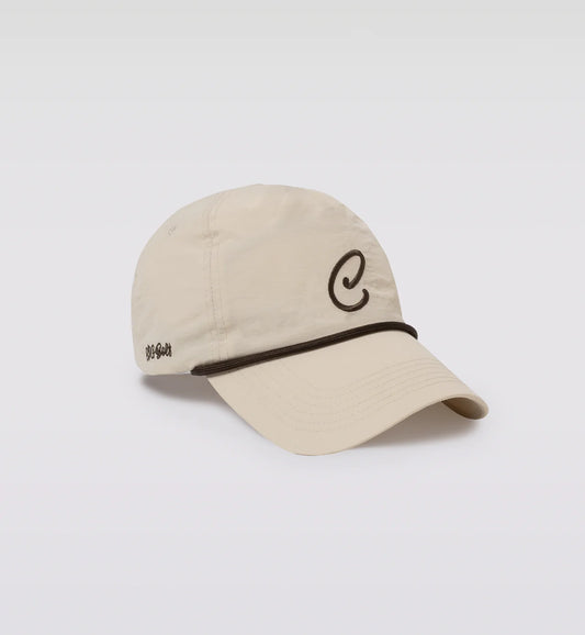 C LOGO NYLON TWILL CAP -sample-