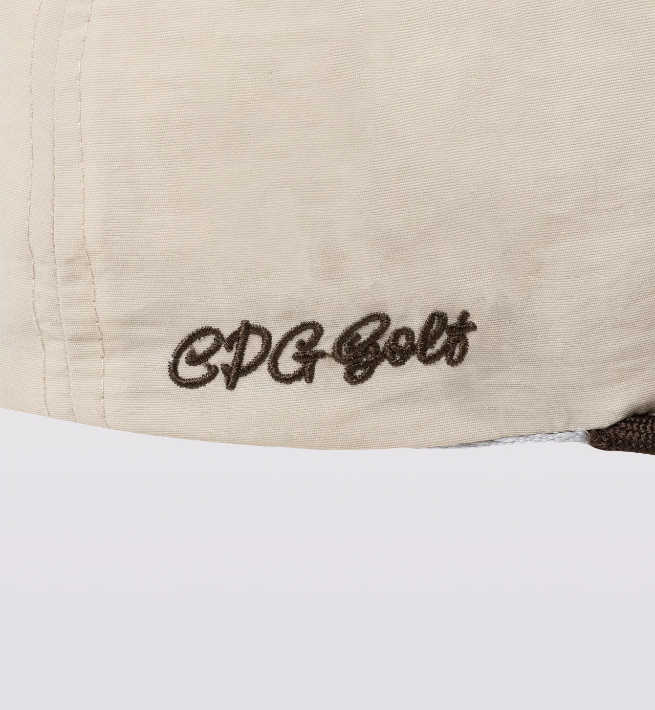 C LOGO NYLON TWILL CAP