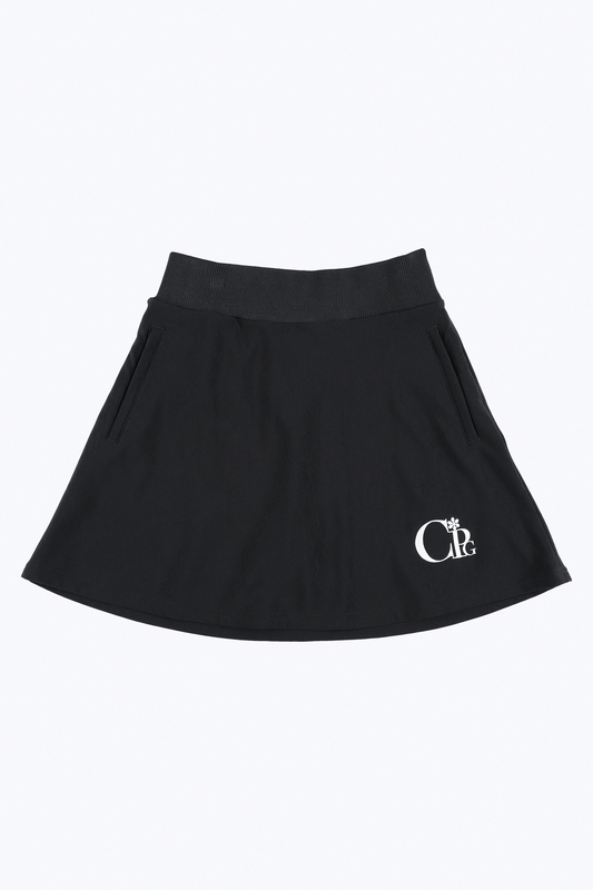 【9월 9일 이후 출하】 CHAIN ​​LOGO GRAPHICAL SKIRT(체인 로고 그래픽 스커트)